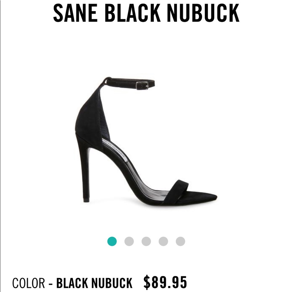 Steve Madden Sane Black Nubuck